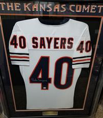 Gale Sayers Signed Chicago Bears Football Jersey 202//233